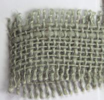 Green Tara - 38mm Burlap Ribbon Sage